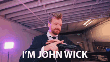 Im John Wick Impersonator GIF - Im John Wick John Wick Impersonator GIFs