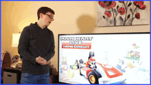 Scott The Woz Mario Kart GIF - Scott The Woz Mario Kart I Got Mario Kart Live GIFs