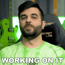 Working On It Andrew Baena GIF - Working On It Andrew Baena Still Processing It GIFs