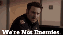 Station19 Jack Gibson GIF - Station19 Jack Gibson Were Not Enemies GIFs