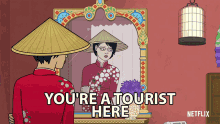 Youre A Tourist Here Imposter GIF - Youre A Tourist Here Imposter Dont Belong GIFs