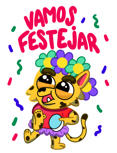 Rio Carnival Vamos Festejar Sticker - Rio Carnival Vamos Festejar Celebrate Stickers