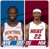 New York Knicks (100) Vs. Miami Heat (115) Post Game GIF