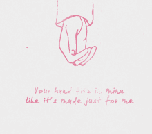 Hold Hand It Made Just For Me GIF - Hold Hand It Made Just For Me Love GIFs