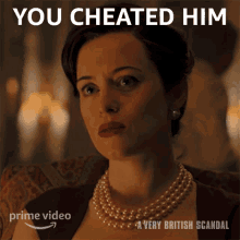 you cheated him margaret campbell claire foy a very british scandal you swindler