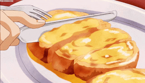 Pin by Bowl  on 애니 먹방 food  Food illustrations Aesthetic anime  Illustration food