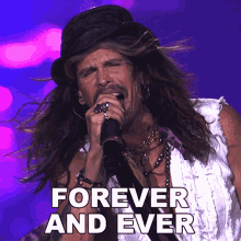 Forever And Ever Steven Tyler GIF - Forever And Ever Steven Tyler Aerosmith GIFs