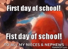 Happy First Day Of School 1st Day Of School GIF