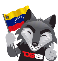 Ds18 Flag Sticker - Ds18 Flag Venezuela Stickers