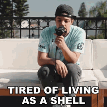 Tired Of Living As A Shell Nick Cozine GIF - Tired Of Living As A Shell Nick Cozine Mnys GIFs