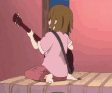 Yui Kon GIF - Yui Kon Guitar Solo GIFs