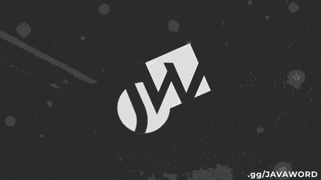a black and white image of a glowing circle with the url gg / javaword