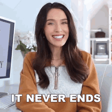 It Never Ends Shea Whitney GIF - It Never Ends Shea Whitney Doesnt End GIFs