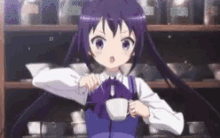 Coffee Anime GIF - Coffee Anime Barista GIFs
