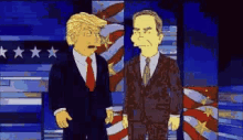 Trump Simpsons GIF - Trump Simpsons Kick GIFs