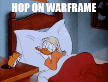 hop on warframe donald duck