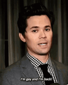 Andrew Rannells Gay GIF - Andrew Rannells Gay Im Back GIFs