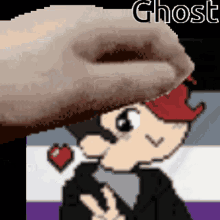 Ghost Pat Pat Ghost GIF - Ghost Pat Pat Ghost Ghost In Art Station GIFs
