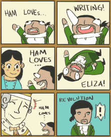Hamilton Comic Strip GIF - Hamilton Comic Strip Ham Loves GIFs