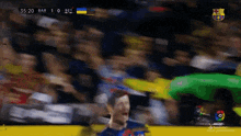 Lewandowski Kounde GIF - Lewandowski Kounde Hug GIFs