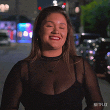 a woman says " top choice " in a netflix advertisement