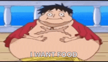 One Piece Luffy GIF - One Piece Luffy Luffy Fat GIFs