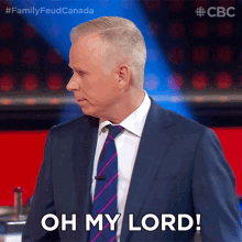 Oh My Lord Gerry Dee GIF - Oh My Lord Gerry Dee Family Feud Canada GIFs