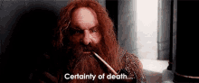 Lord Of The Rings Certainty GIF - Lord Of The Rings Certainty Death GIFs