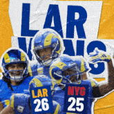 New York Giants (25) Vs. Los Angeles Rams (26) Post Game GIF - Nfl National Football League Football League GIFs
