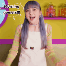 Mayuka Mayuka Morning Gamers GIF - Mayuka Mayuka Morning Gamers Nizi U GIFs