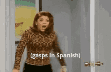 soraya gasps in spanish spanish gasp