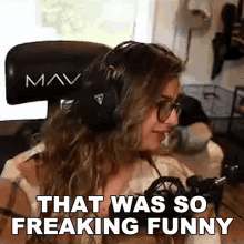 That Was So Freaking Funny Melissa GIF - That Was So Freaking Funny Melissa Nufo GIFs