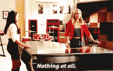 Glee Nothing At All GIF - Glee Nothing At All Quinn Fabray GIFs