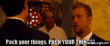 Pack Your Bags Pack Your Things GIF - Pack Your Bags Pack Your Things Oceans12 GIFs