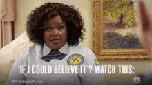 gwendolyn the good place ted danson nicole byer if could believe it
