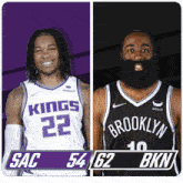 Sacramento Kings (54) Vs. Brooklyn Nets (62) Half-time Break GIF - Nba Basketball Nba 2021 GIFs