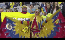 Colombia Fans GIF - Colombia Fans World Cup GIFs