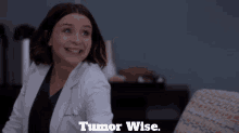 Greys Anatomy Amelia Shepherd GIF - Greys Anatomy Amelia Shepherd Tumor Wise GIFs