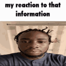 My Reaction To That Information My Reaction To That Information Meme GIF