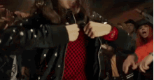 Taking Off The Jacket Jacket GIF - Taking Off The Jacket Jacket Party Time GIFs