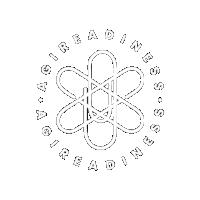 a black and white drawing of a flower in a circle with the words reading sessions around it .
