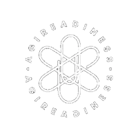 a black and white drawing of a flower in a circle with the words reading sessions around it .