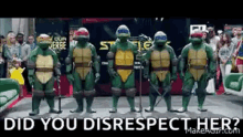 Turtles Disrespect GIF - Turtles Disrespect Dance GIFs