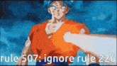 Rule Goku GIF - Rule Goku 507 GIFs