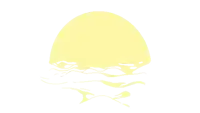 a drawing of a yellow egg with a white outline on a white background