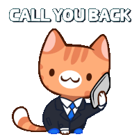 Call You Call You Back Sticker - Call You Call You Back Call You Later Stickers