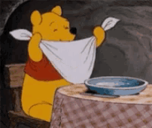 Winnie The Pooh Bear GIF - Winnie The Pooh Bear Food GIFs