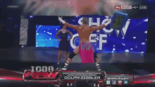 dolph ziggler is a wrestler that is on a tv show