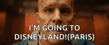 a man is talking about going to disneyland in paris