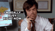 Im Really Busy Right Now Stewart Lagrange GIF - Im Really Busy Right Now Stewart Lagrange Peter Dinklage GIFs